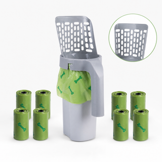 CleanPaw™ – Hygienisk Kattsandsslev med Påshållare